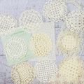 Journamm 10 PCS Hollow Scrapbook Paper Pack for Scrapbooking Card Making Junk Journals DIY Crafts Creative DIY Material Paper.