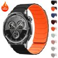 20mm 22mm Silicone Magnetic Band for Huawei Watch GT6/5 GT6/5Pro GT3 46mm Sport Strap for Samsung Galaxy Watch 7 6 5 4 Bracelet.