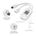 DC12V/24V Bluetooth APP 4 pin RGB controller 1 to 1 or 1 to 2 Smart LED Controller With Remote control For RGB LED strip light. 