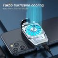 Rechargeable Universal Mini Mobile Phone Cooling Fan Radiator Turbo Hurricane Game Cooler Cell Phone Cool Heat Sink USB powered/ Rechargeable. 