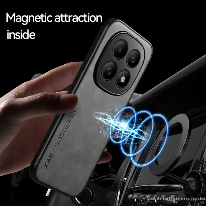 Luxury%20Leather%20Case%20for%20%20Redmi%20Note%2015%205G%20Magnetic%20Car%20Holder%20Phone%20Shell%20for%20Redmi%20note15pro+%20Note14Pro+%205G%20Fundas%20-%20Image%204