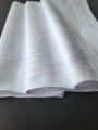 Thin Feel 6PCS Pure Cotton White Handkerchief Satin Satin Gentleman Handkerchief Suit School DIY Doodle Supplies Solid Color.