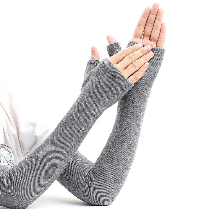 Cashmere%20warm%20cuff%20for%20women%20lengthened%20arm%20cuff%20for%20autumn%20and%20winter%20%20sleeve%20for%20driving%20men%20thicker%20fake%20sleeve%20elbow%20guard%20-%20Image%202