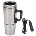 350Ml 150ML Stainless Steel Car Electric Kettle Coffee Tea Water Heating Cup 12V Electric Kettle Stainless Steel Kettle.