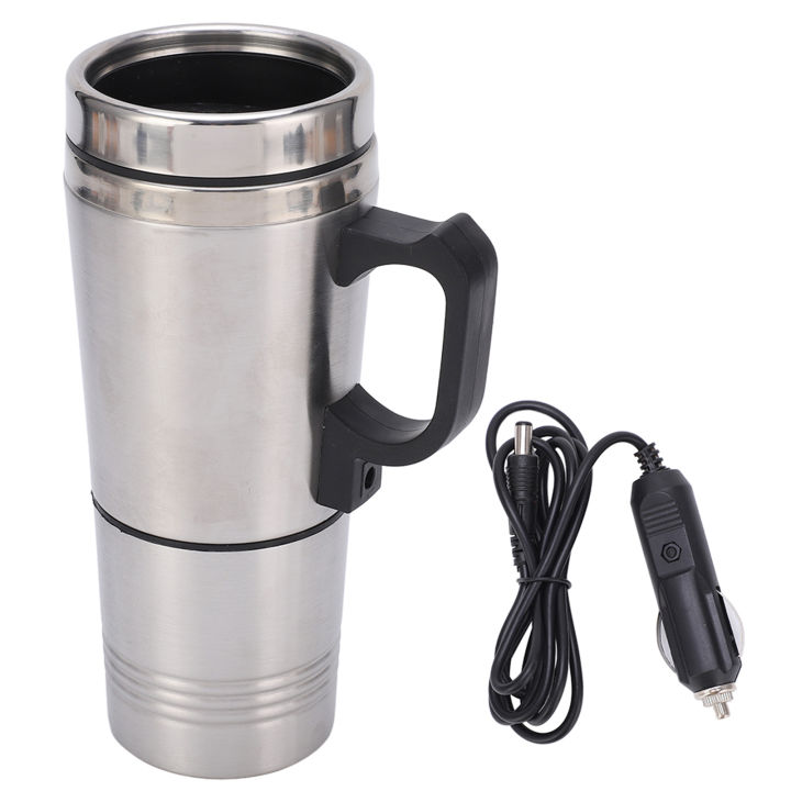 350Ml 150ML Stainless Steel Car Electric Kettle Coffee Tea Water Heating Cup 12V Electric Kettle Stainless Steel Kettle