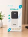 20000mAh Fast Charging Power Bank with Built-in Cable | USB-C Output | Intelligent Charging.