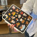 Rilakkuma Case For iPad Air 2025 11in 13 in iPad Pro 2024 11in 13in iPad 10th 11th Air 4 5 Pro 2022 Mini 6 7 Acrylic Hard Cover. 