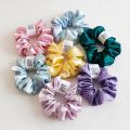 (Pack of 6) Hair scrunchies, Cheap hair ties, Silk scrunchies, Premium scrunchies set,Women's hair accessories, Trendy scrunchies, Hair bands, Hair ties, Multi-purpose hair ties, Fluffy scrunchies, Hair bands,. 