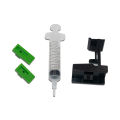 DIY Refill Tool For Epson///lexmark Inkjet Printer with Syring with Green Pad. 