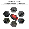Motorcycle Warning Light 7 Colors Mini Drone Strobe Light Universal Anti-Collision Signal Tail Lamp for Bike Car Flashing Lamp. 