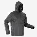 Quechua men's rain jacket men's waterproof jacket half zip. 