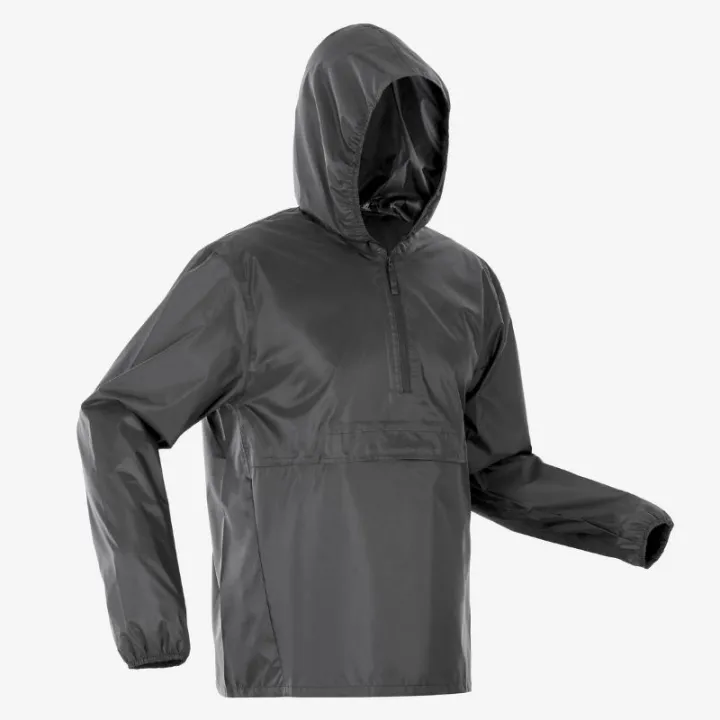 Quechua%20men's%20rain%20jacket%20men's%20waterproof%20jacket%20half%20zip%20-%20Image%205