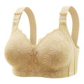 New Gathering Anti sagging Women's Bra Large and Thin Without Steel Ring Gathering Comfortable and Breathable Underwear. 