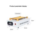 948D new mobile phone screen separator screen disassembly machine vacuum heating plate repair pop screen repair thermostat. 