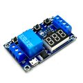 1 Channel 5V Relay 6-30V Relay Module OFF/ON Switch Trigger Time Delay Circuit Timer Cycle 999 minutes Adjustable XY-J02. 