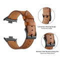 Retro Leather Band For Redmi Watch 6 5 4 Smart Watch Replacement Strap For Xiaomi Mi Band 9 Pro/8 Pro Wristband Bracelet Correa. 