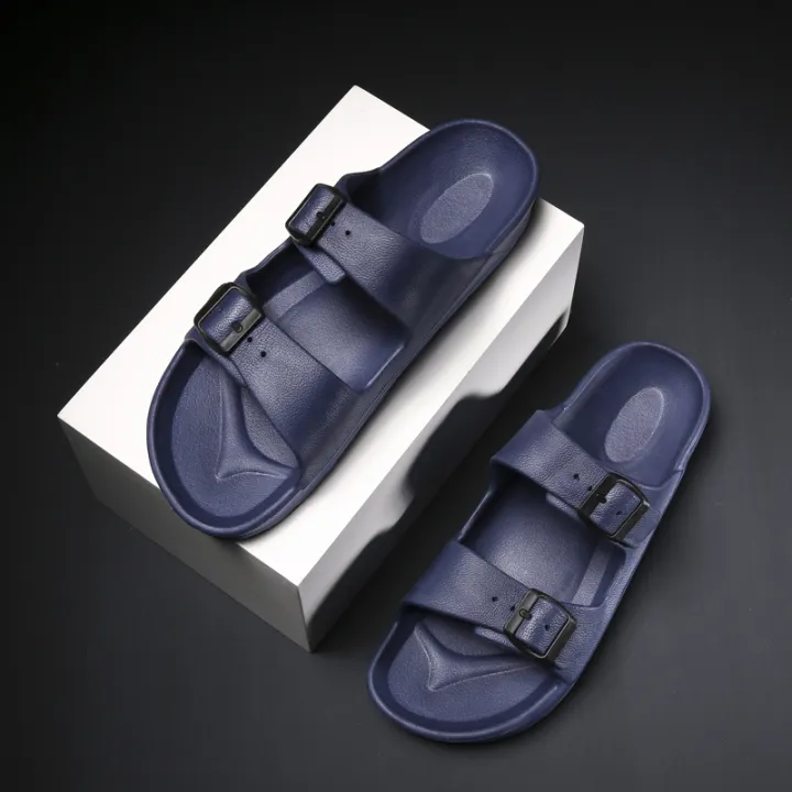 Men's%20Two%20Slippers%20with%20Buckles,%20Adjustable%20Boken%20Slippers,%20Couple%20Style%20Outdoor%20Daily%20Lightweight%20-%20Image%204
