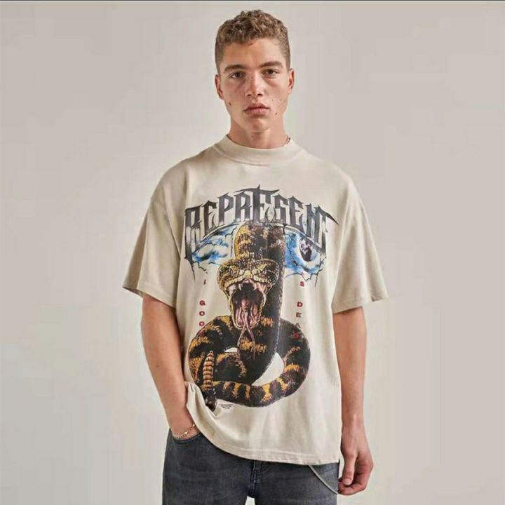 Summer Represent  Print Baggy Oversize Hiphop T shirts For Men