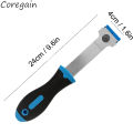 Long-handled metal cleaning tool; Steel plastic blade; Sticker remover; Car window cleaning.. 