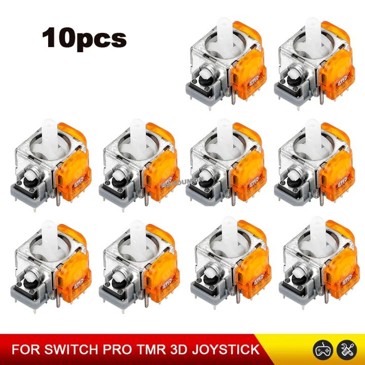 2PCS%201PCS%20Replacement%20TMR%20Effect%20Joystick%203D%20Analog%20Stick%20for%20PS5%20PS4%20Controller%20for%20Xbox%20Series%20S/Switch%20PRO%20Repair%20Accessory%20-%20Image%207