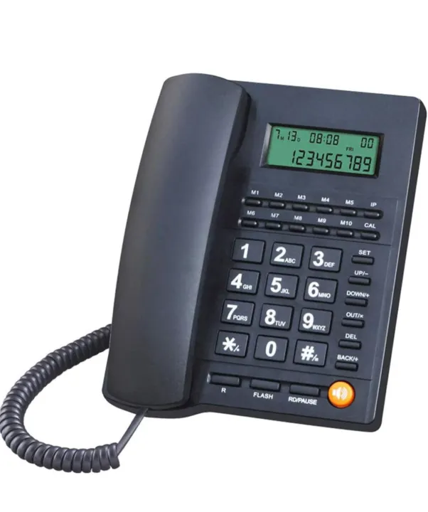 Landline%20Ptcl%20Telephone%20Set%20Corded%20Caller%20ID%20Telephone%20with%20Speaker%20for%20Home%20and%20Office,%20%20Telephone%20Set%20Simple%20Analog%20Desktop%20Hotel%20Telephones%20-%20Image%206