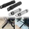 Motorcycle Knurled Foot Pegs CNC Rear Front Footrest Pedal for Harley Touring Sportster 883 Softail Dyna Fatboy. 