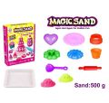 Colorful Magic Play Sand Ice Cream Store/Lovely Cake endless fun for kids best gift for kids. 