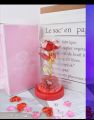 FLORECORD Beauty and The Beast Rose Gift Enchanted Colorful Led Flower Galaxy Rose Light in Glass Dome, Unique Crystal Gifts for , Valentine's Day, Mother's Day, Anniversary, Girl’s Birthday. 
