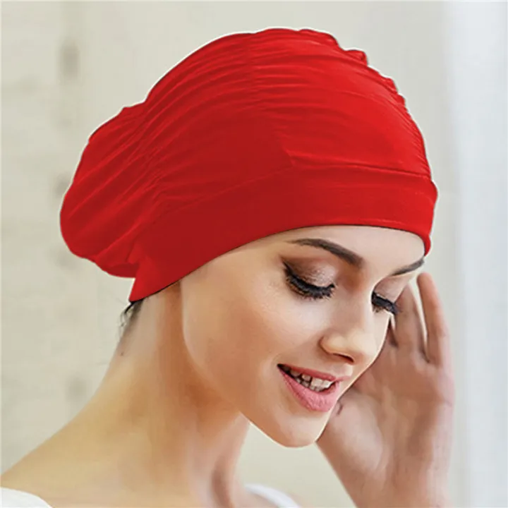 Swimming%20Hat%20Women%20Unisex%20Girls%20Long%20Hair%20Bathing%20Cap%20Swimming%20Cap%20Stretch%20Drape%20Free%20Size%20Swim%20Pool%20Sport%20Elastic%20Nylon%20Turban%20-%20Image%203