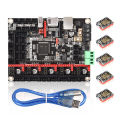 BIGTREETECH SKR V1.4 Turbo 32 Bit Motherboard Upgrade SKR V1.4 Control Board TMC2209 Driver For Ender3 CR10 3D Printer. 