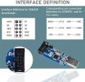 10 Pin to Standard 6 Pin Adapter Board + USBASP USBISP AVR Programmer USB ATMEGA8 ATMEGA128 ATtiny/CAN/PWM For Arduino. 