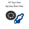 Ultralight NOD-24 Micro Transmission with Delrin Skid for SCX24 1/24 Scale RC Rock Crawler Compact COMP Chassis Rigs.