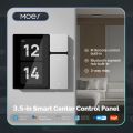 MOES Tuya WiFi Smart Control Panel 3.5" Touch Screen, 3 Relays & Buttons, IR Remote, Bluetooth Sigmesh Hub, Home Automation. 