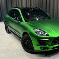 Premium Matte Chrome Green Metallic Vinyl Wrap Film Roll Self Adhesive Decal Sticker Car Wrapping Foil DIY Air-Release. 