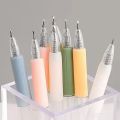 6/1pcs Wrapping Cutting Utility Pen Knife Retractable Press Hand Account Pen Knife Creative Art Paper Cutting Tool for Student. 