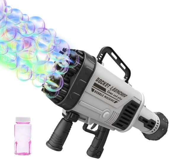 52 Hole Bazooka Bubble Rocket Machine Gun