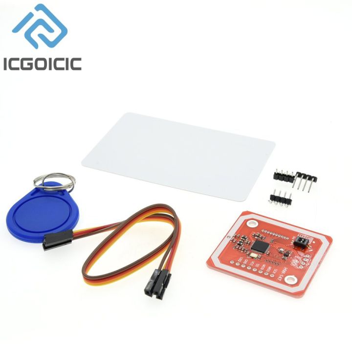 PN532 NFC RFID Module met Kaart en Sleutel - PCF Electronics
