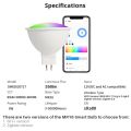 MR16 Smart Bulb WiFi RGB+CW 5W 12V LED Dimmable Lamps EWelink APP Control Light Bulb Work With Alexa Google Home Smartthings. 