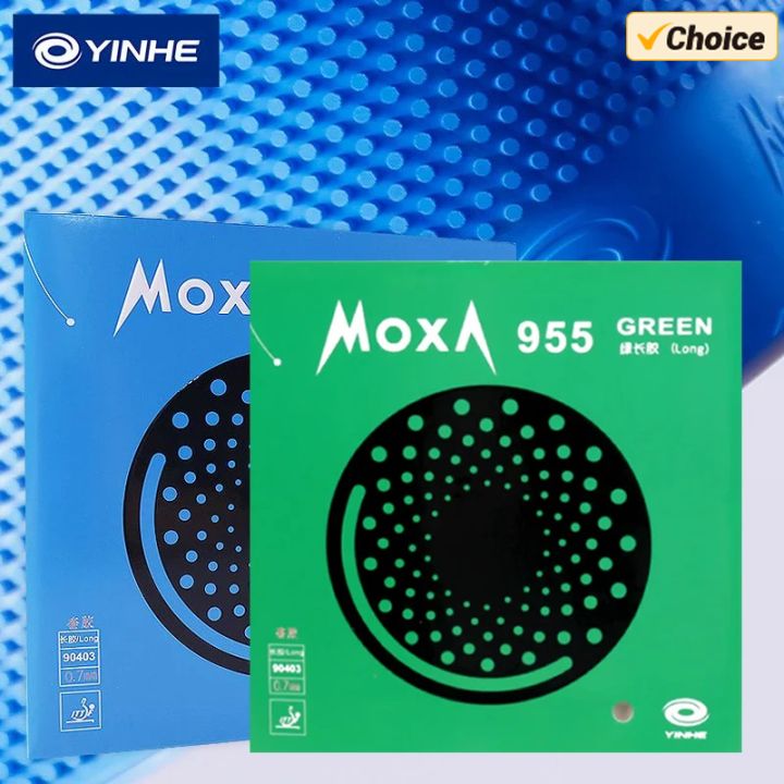 Original YINHE 955 Green Blue Pips-Long Galaxy Table Tennis Rubber Topsheet OX YINHE Ping Pong Without Sponge Rubber