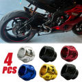 4Pcs Aluminum Alloy Motorcycle Crash Protector Scooter Wheel Front Fork Frame Falling Protection Pads Sliders Moto Exterior. 