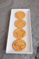 Squid Game Dalgona Biscuits – Korean Honeycomb Candy Cookies with Shapes – Fun Challenge Snack. 