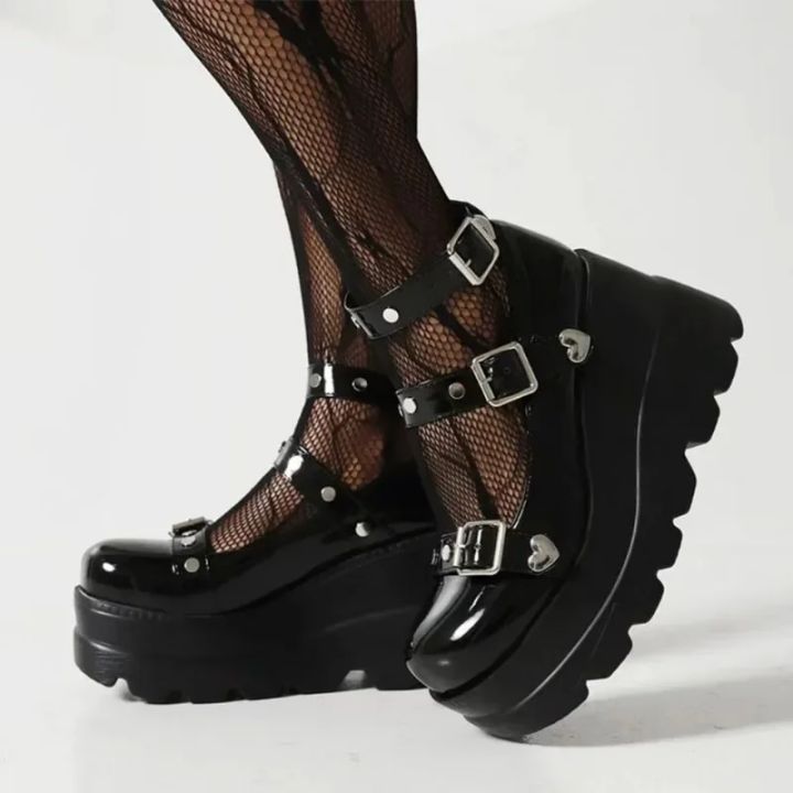 Women%20Pumps%20Mary%20Jane%20Super%20High%20Heel%20Platform%20Wedge%20Spring%20Ladies%20Sandals%20Belt%20Buckle%20Classic%20Sweet%20Punk%20Female%20Lolita%20Shoes%20-%20Image%206