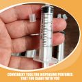 12 Pcs Syringe Dispenser Small Transfer Pump Perfume Fragrance for Man Bottles Liquid Press Pumps Tiny Filling Pp Water Mini. 