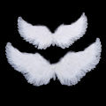 Kids Adult Party Swallow White Angel Feather Wings Halo Magic Wands Cosplay Elastic Straps Wedding Halloween Birthday Props.