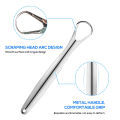 Premium 1pcs/3pcs Metal Tongue Scraper Cleaner for Adults & Kids, Portable Stainless Steel Tongue Scrapers Brushes for Removing. 