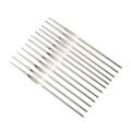 2pcs Metal Handle Crochet Hook Knitting Needles Set Small Sizes 0.6-1.9mm DIY Lace Crochet Needles for Yarn Weave Tools.