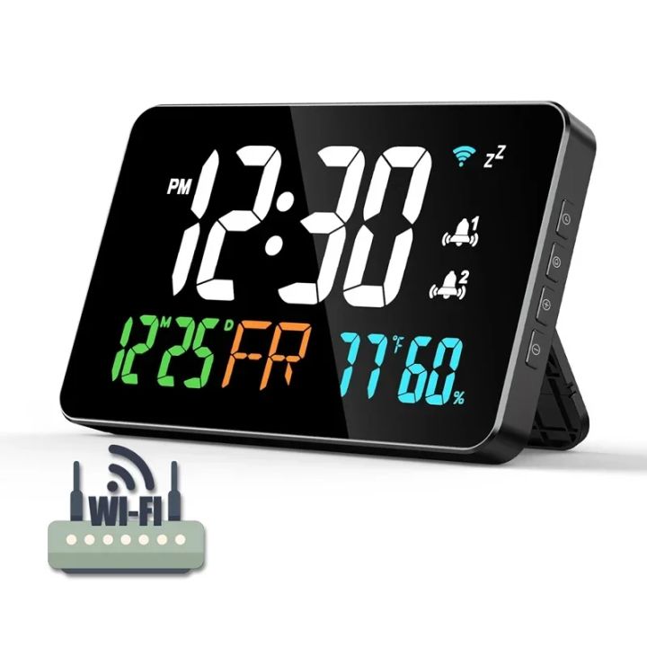 Smart%20Wifi%20Digital%20Wall%20Clock%20Temperature%20Humidity%20Display%204-Level%20Brightness%20Desk%20Table%20Electronic%20LED%20Alarm%20Clock%20Home%20Decor%20-%20Image%208