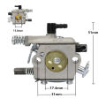 Replacement Carburetor Carb For 5800 5200 4500 45cc 52cc 58cc Chainsaw Parts Home Garden Power Tool Accessories. 