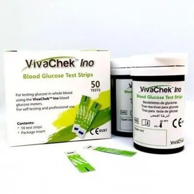 VivaChek Ino Blood Glucose Test Strip -50pcs Vial