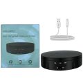 Electric Rotating Base Display Stand 3 Speeds 360 Degree Turntable Jewelry Holder USB/Battery Powered Rotating Tray.